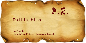 Mellis Rita névjegykártya